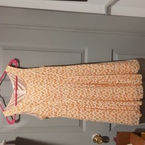 mystree dress, peach, sz l